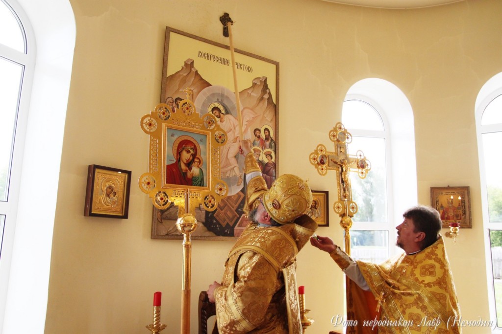 Освящение Петропавловского храма — видеосюжет телекомпании «Южные регионы»